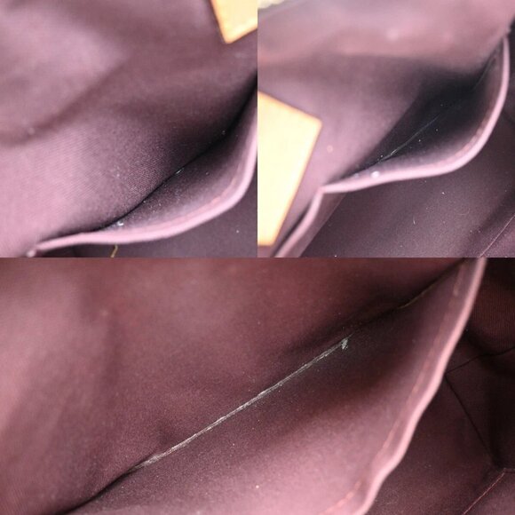 LOUIS VUITTON LV Iena PM Shoulder Bag Monogram Leather Brown - Picture 14 of 16